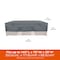 Modern Leisure Renaissance General Purpose Patio Furniture Cover, 14 in. L x 7 in. W x 35 in. H, Gray 3038 - alternate 2